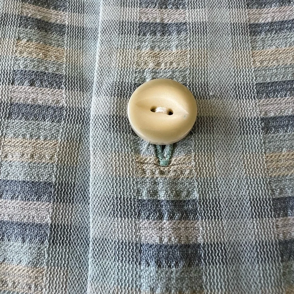 Tommy Bahama Silk Cotton Blend Shirt Pixel In Paradise Camp Shirt Blue Aloha Med - Picture 12 of 16